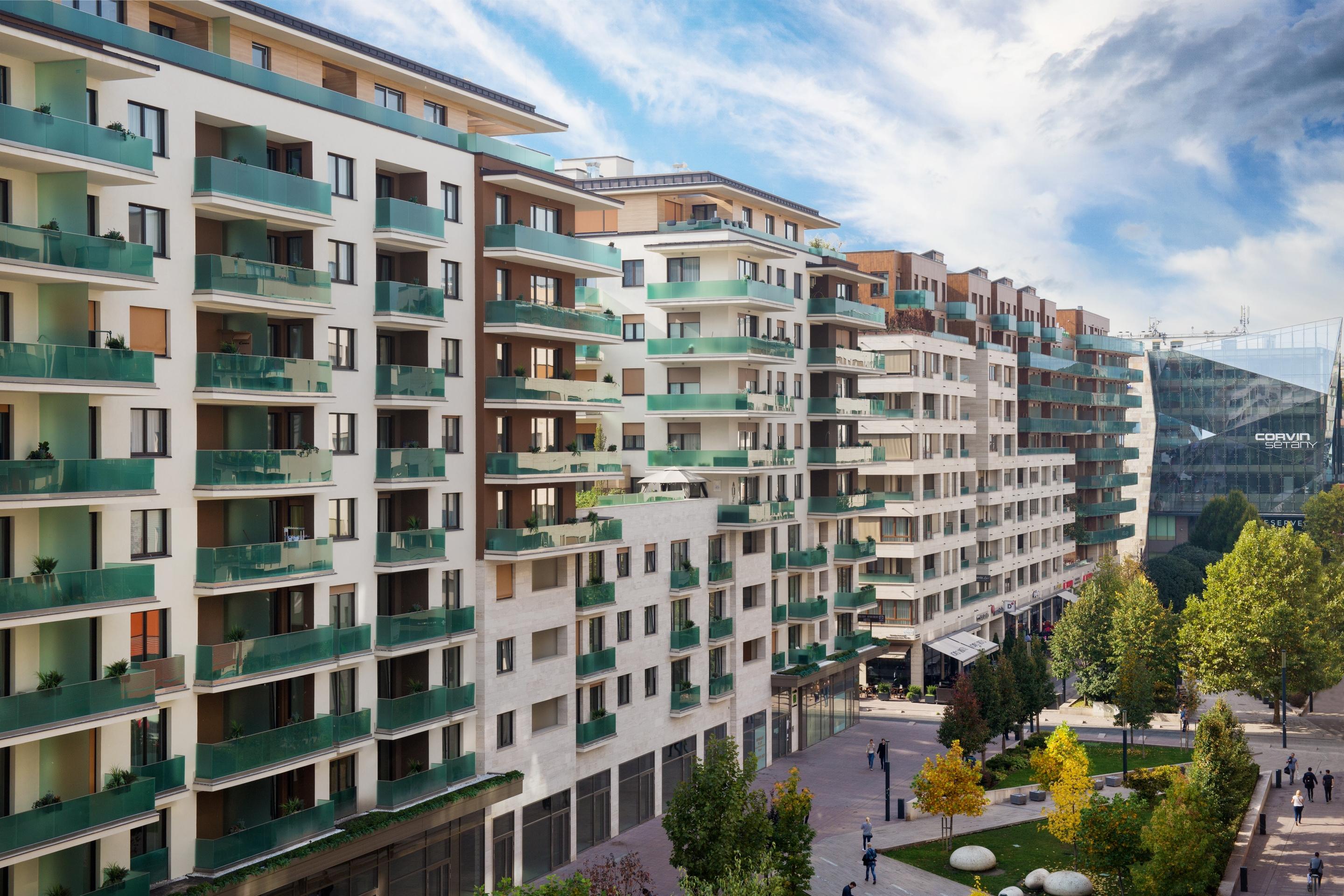 Sun Resort Apartments Budapest Exteriör bild